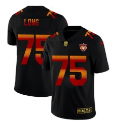 Las Vegas Raiders 75 Howie Long Men Black Nike Red Orange Stripe Vapor Limited NFL Jersey Las Vegas Raiders 75 Howie Long Men Black Nike Red Orange Stripe Vapor Limited NFL Jersey