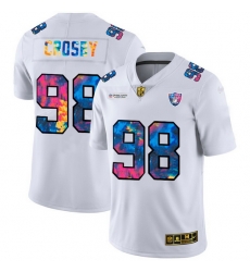 Las Vegas Raiders 98 Maxx Crosby Men White Nike Multi Color 2020 NFL Crucial Catch Limited NFL Jersey Las Vegas Raiders 98 Maxx Crosby Men White Nike Multi Color 2020 NFL Crucial Catch Limited NFL Jersey