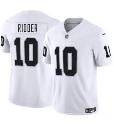 Men Las Vegas Raiders 10 Desmond Ridder White 2024 F U S E Vapor Stitched Football Jersey Men Las Vegas Raiders 10 Desmond Ridder White 2024 F U S E Vapor Stitched Football Jersey