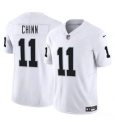 Men Las Vegas Raiders 11 Jeremy Chinn White 2025 F U S E Vapor Stitched Football Jersey Men Las Vegas Raiders 11 Jeremy Chinn White 2025 F U S E Vapor Stitched Football Jersey