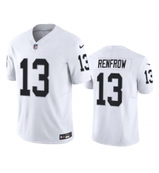 Men Las Vegas Raiders 13 Hunter Renfrow White 2023 F U S E Vapor Untouchable Stitched Football Jersey Men Las Vegas Raiders 13 Hunter Renfrow White 2023 F U S E Vapor Untouchable Stitched Football Jersey