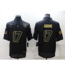 Men Las Vegas Raiders 17 Davante Adams Black Salute To Service Limited Stitched jersey Men Las Vegas Raiders 17 Davante Adams Black Salute To Service Limited Stitched jersey