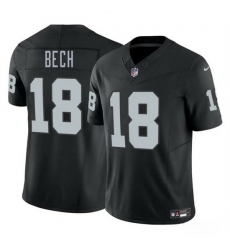 Men Las Vegas Raiders 18 Jack Bech Black 2025 Draft F U S E Vapor Untouchable Limited Stitched Football Jersey Men Las Vegas Raiders 18 Jack Bech Black 2025 Draft F U S E Vapor Untouchable Limited Stitched Football Jersey