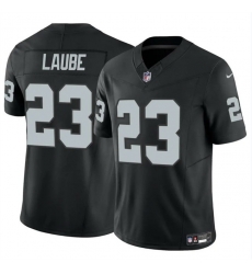 Men Las Vegas Raiders 23 Dylan Laube Black 2024 F U S E Vapor Stitched Football Jersey Men Las Vegas Raiders 23 Dylan Laube Black 2024 F U S E Vapor Stitched Football Jersey