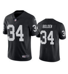 Men Las Vegas Raiders 34 Brandon Bolden Black Vapor Limited Stitched Jersey Men Las Vegas Raiders 34 Brandon Bolden Black Vapor Limited Stitched Jersey