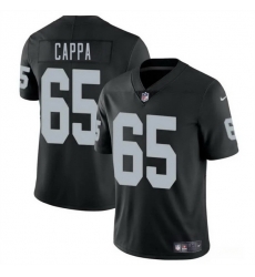 Men Las Vegas Raiders 65 Alex Cappa Black 2025 Vapor Stitched Football Jersey