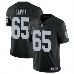 Men Las Vegas Raiders 65 Alex Cappa Black 2025 Vapor Stitched Football Jersey