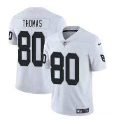 Men Las Vegas Raiders 80 Ian Thomas White 2025 Vapor Stitched Football Jersey