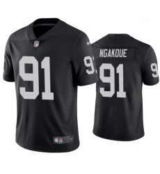 Men Las Vegas Raiders 91 Yannick Ngakoue Vapor Limited Black Jersey Men Las Vegas Raiders 91 Yannick Ngakoue Vapor Limited Black Jersey
