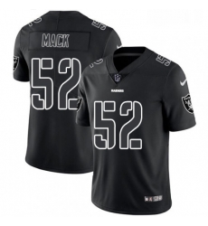 Mens Nike Oakland Raiders 52 Khalil Mack Limited Black Rush Impact NFL Jersey Mens Nike Oakland Raiders 52 Khalil Mack Limited Black Rush Impact NFL Jersey