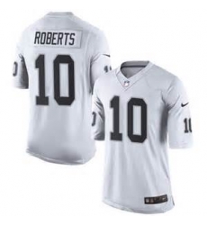 Mens Oakland Raiders 10 Seth Roberts White Team Color 2015 NFL Nike Elite Jersey Mens Oakland Raiders 10 Seth Roberts White Team Color 2015 NFL Nike Elite Jersey