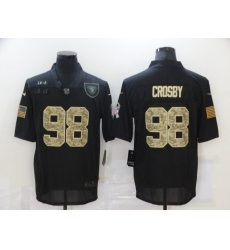 Nike Las Vegas Raiders 98 Maxx Crosby Black Camo 2020 Salute To Service Limited Jersey Nike Las Vegas Raiders 98 Maxx Crosby Black Camo 2020 Salute To Service Limited Jersey