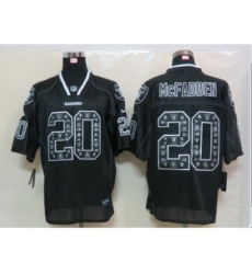 Nike Oakland Raiders 20 Darren McFadden Black Elite Lights Out Fashion NFL Jersey Nike Oakland Raiders 20 Darren McFadden Black Elite Lights Out Fashion NFL Jersey