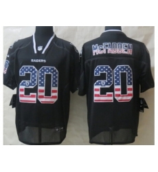 Nike Oakland Raiders 20 Darren McFadden Black Elite USA Flag Fashion NFL Jersey Nike Oakland Raiders 20 Darren McFadden Black Elite USA Flag Fashion NFL Jersey