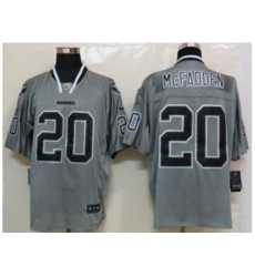 Nike Oakland Raiders 20 Darren McFadden Grey Elite Lights out NFL Jersey Nike Oakland Raiders 20 Darren McFadden Grey Elite Lights out NFL Jersey