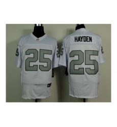 Nike Oakland Raiders 25 D.J. Hayden white Elite silver number NFL Jersey Nike Oakland Raiders 25 D.J. Hayden white Elite silver number NFL Jersey