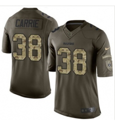 Nike Oakland Raiders #38 T J Carrie Green Men 27s Stitched NFL Limited Salute to Service Jersey Nike Oakland Raiders #38 T J Carrie Green Men 27s Stitched NFL Limited Salute to Service Jersey