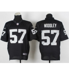 Nike Oakland Raiders 57 LaMarr Woddley Black Elite NFL Jersey Nike Oakland Raiders 57 LaMarr Woddley Black Elite NFL Jersey