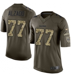 Nike Oakland Raiders #77 Lyle Alzado Green Men 27s Stitched NFL Limited Salute to Service Jersey Nike Oakland Raiders #77 Lyle Alzado Green Men 27s Stitched NFL Limited Salute to Service Jersey