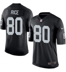 Nike Oakland Raiders #80 Jerry Rice Black Elite NFL Jersey Nike Oakland Raiders #80 Jerry Rice Black Elite NFL Jersey