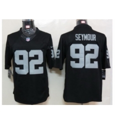 Nike Oakland Raiders 92 Richard Seymour black Limited NFL Jersey Nike Oakland Raiders 92 Richard Seymour black Limited NFL Jersey