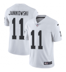 Nike Raiders #11 Sebastian Janikowski White Mens Stitched NFL Vapor Untouchable Limited Jersey Nike Raiders #11 Sebastian Janikowski White Mens Stitched NFL Vapor Untouchable Limited Jersey
