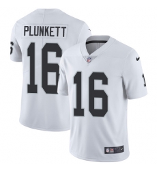 Nike Raiders #16 Jim Plunkett White Mens Stitched NFL Vapor Untouchable Limited Jersey Nike Raiders #16 Jim Plunkett White Mens Stitched NFL Vapor Untouchable Limited Jersey