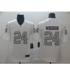 Nike Raiders 24 Charles Woodson White Color Rush Limited Jersey Nike Raiders 24 Charles Woodson White Color Rush Limited Jersey