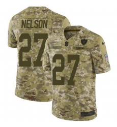Nike Raiders #27 Reggie Nelson Camo Mens Stitched NFL Limited 2018 Salute To Service Jersey Nike Raiders #27 Reggie Nelson Camo Mens Stitched NFL Limited 2018 Salute To Service Jersey