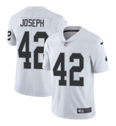 Nike Raiders #42 Karl Joseph White Mens Stitched NFL Vapor Untouchable Limited Jersey Nike Raiders #42 Karl Joseph White Mens Stitched NFL Vapor Untouchable Limited Jersey