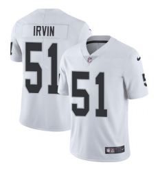 Nike Raiders #51 Bruce Irvin White Mens Stitched NFL Vapor Untouchable Limited Jersey Nike Raiders #51 Bruce Irvin White Mens Stitched NFL Vapor Untouchable Limited Jersey