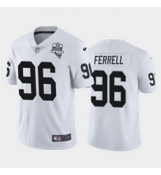 Nike Raiders 96 Clelin Ferrell White 2020 Inaugural Season Vapor Untouchable Limited Jersey Nike Raiders 96 Clelin Ferrell White 2020 Inaugural Season Vapor Untouchable Limited Jersey