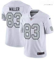 Oakland Raiders 83 Darren Waller White Rush Limited Jersey Oakland Raiders 83 Darren Waller White Rush Limited Jersey