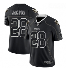 Raiders 28 Josh Jacobs Black Shadow Legend Limited Jersey Raiders 28 Josh Jacobs Black Shadow Legend Limited Jersey