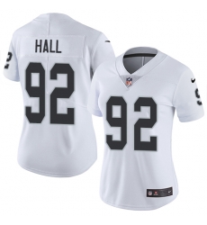 Nike Raiders #92 P J Hall White Womens Stitched NFL Vapor Untouchable Limited Jersey Nike Raiders #92 P J Hall White Womens Stitched NFL Vapor Untouchable Limited Jersey