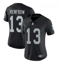 Raiders #13 Hunter Renfrow Black Team Color Women Stitched Football Vapor Untouchable Limited Jersey Raiders #13 Hunter Renfrow Black Team Color Women Stitched Football Vapor Untouchable Limited Jersey