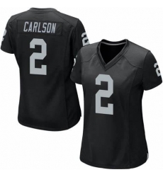 Women Las Vegas Raiders #2 Daniel Carlson Team Black Color Vapor Limited Jersey Women Las Vegas Raiders #2 Daniel Carlson Team Black Color Vapor Limited Jersey