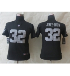 Women Nike Oakland Raiders #32 Jones-Drew Black Jerseys Women Nike Oakland Raiders #32 Jones-Drew Black Jerseys