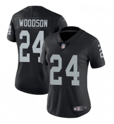 Womens Nike Oakland Raiders 24 Charles Woodson Black Team Color Vapor Untouchable Limited Player NFL Jersey Womens Nike Oakland Raiders 24 Charles Woodson Black Team Color Vapor Untouchable Limited Player NFL Jersey