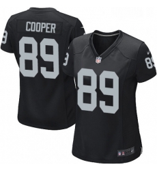 Womens Nike Oakland Raiders 89 Amari Cooper Game Black Team Color NFL Jersey Womens Nike Oakland Raiders 89 Amari Cooper Game Black Team Color NFL Jersey