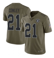 Nike Raiders #21 Gareon Conley Olive Youth Stitched NFL Limited 2017 Salute to Service Jersey Nike Raiders #21 Gareon Conley Olive Youth Stitched NFL Limited 2017 Salute to Service Jersey