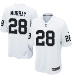Nike Raiders #28 Latavius Murray White Youth Stitched NFL Elite Jersey Nike Raiders #28 Latavius Murray White Youth Stitched NFL Elite Jersey