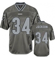 Nike Raiders #34 Bo Jackson Grey Youth Stitched NFL Elite Vapor Jersey Nike Raiders #34 Bo Jackson Grey Youth Stitched NFL Elite Vapor Jersey