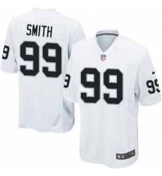 Nike Raiders #99 Aldon Smith White Youth Stitched NFL Elite Jersey Nike Raiders #99 Aldon Smith White Youth Stitched NFL Elite Jersey