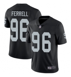 Raiders 96 Clelin Ferrell Black Team Color Youth Stitched Football Vapor Untouchable Limited Jersey Raiders 96 Clelin Ferrell Black Team Color Youth Stitched Football Vapor Untouchable Limited Jersey