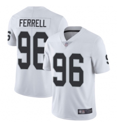 Raiders 96 Clelin Ferrell White Youth Stitched Football Vapor Untouchable Limited Jersey Raiders 96 Clelin Ferrell White Youth Stitched Football Vapor Untouchable Limited Jersey
