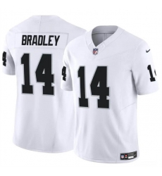 Youth Las Vegas Raiders 14 Carter Bradley White 2024 F U S E Stitched Football Jersey Youth Las Vegas Raiders 14 Carter Bradley White 2024 F U S E Stitched Football Jersey