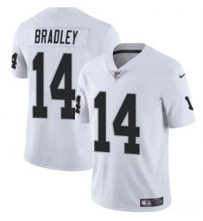 Youth Las Vegas Raiders 14 Carter Bradley White Stitched Football Jersey Youth Las Vegas Raiders 14 Carter Bradley White Stitched Football Jersey