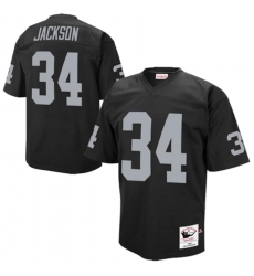 Youth Las Vegas Raiders Bo Jackson Mitchell & Ness Black 1990 Stitched Jersey Youth Las Vegas Raiders Bo Jackson Mitchell & Ness Black 1990 Stitched Jersey