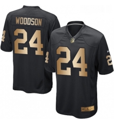 Youth Nike Oakland Raiders 24 Charles Woodson Elite BlackGold Team Color NFL Jersey Youth Nike Oakland Raiders 24 Charles Woodson Elite BlackGold Team Color NFL Jersey